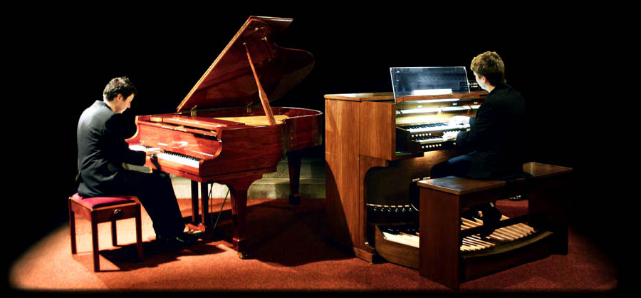 piano and organ duet